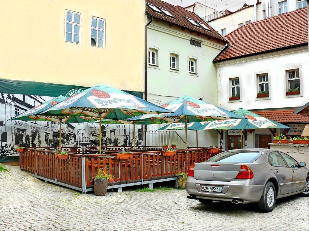 Hotel U Salzmannu Plzeň Buitenkant foto