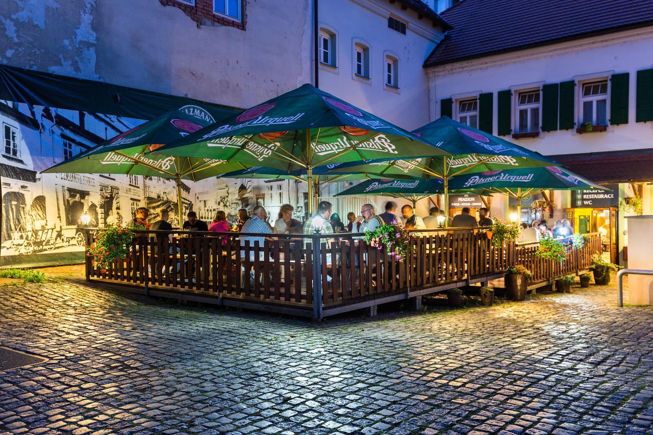 Hotel U Salzmannu Plzeň Buitenkant foto
