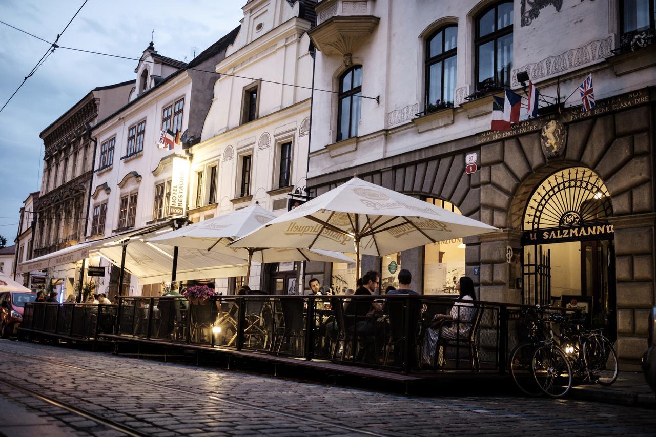 Hotel U Salzmannu Plzeň Buitenkant foto